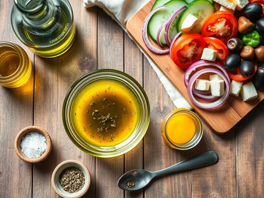 Jak zrobić sos winegret do sałatki greckiej? Sprawdź przepis!