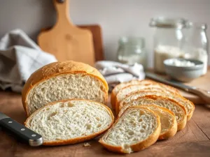 Przepis na chleb, który się nie kruszy – idealny na każdą okazję