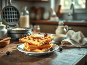 Przepis na gofry jak dawniej – smak dzieciństwa w twojej kuchni