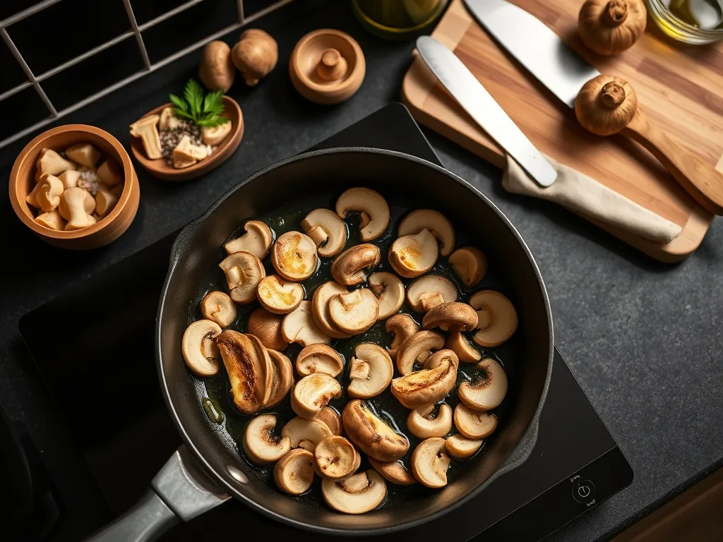 Jak długo smażyć pieczarki? Praktyczne porady i wskazówki