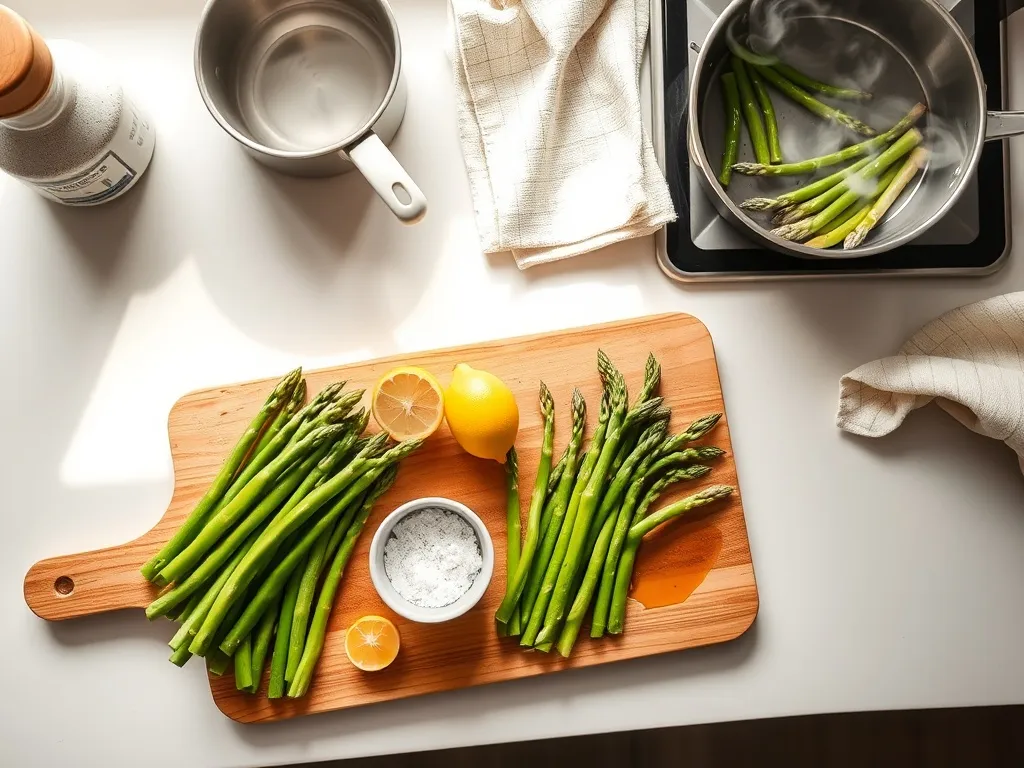 Jak gotować szparagi zielone? Praktyczny przewodnik krok po kroku
