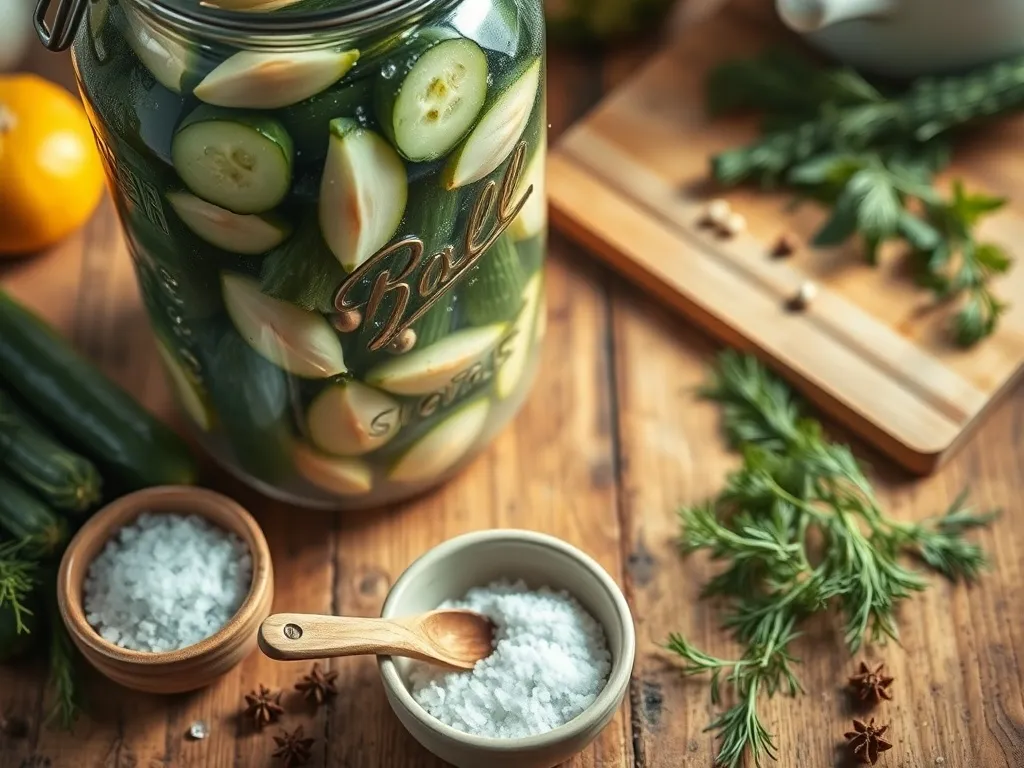 Przepis na ogórki małosolne: ile soli dodać, by były idealne?