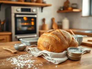 W jakiej temperaturze piec chleb? Praktyczne porady dla każdego piekarza