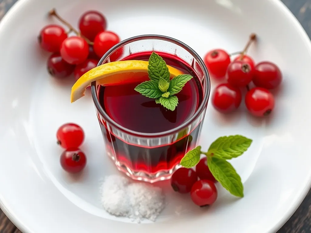 Przepis: nalewka z czerwonej porzeczki